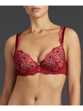 Aubade Art of Ink Plunge Bra